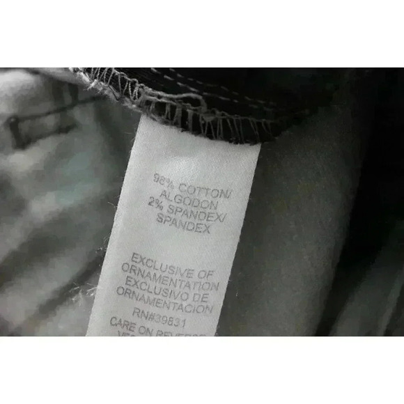 Democracy Ab Technology Jeans Size 8 Tapered Ankle Camo Stretch Elastic Waist - Picture 11 of 11